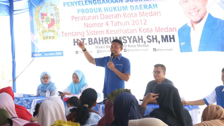 Bahrumsyah : Melalui Program UHC, Pemkot Medan Masih Tetap Jamin Kesehatan Warga