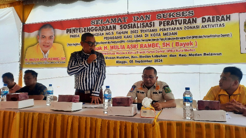 Sosper 5/2022, Bayek : Perda Ini Bukan Melarang Pedagang Berjualan Sosper 5/2022, Bayek : Perda Ini Bukan Melarang Pedagang Berjualan