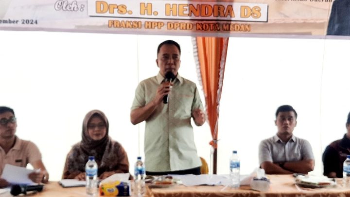 Hendra DS : Tidak Ada Lagi Alasan Rumah Sakit Tolak Pasien Berobat Gratis Gunakan KTP Medan