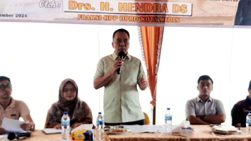 Hendra DS : Tidak Ada Lagi Alasan Rumah Sakit Tolak Pasien Berobat Gratis Gunakan KTP Medan