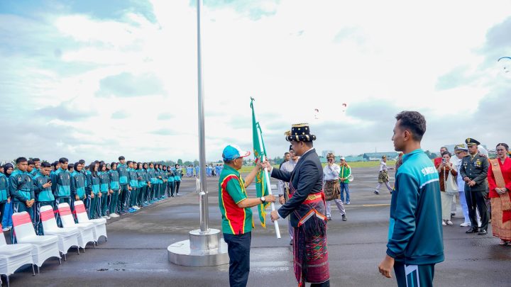 Bobby Nasution Lepas 200 Atlet Asal Medan di PON XXI, Cek Pesannya Di Sini
