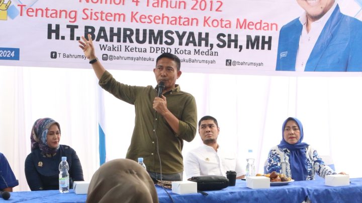 Bahrumsyah Sosialisasikan Perda 4/2012 Tentang Sistem Kesehatan di Medan Area dan Marelan