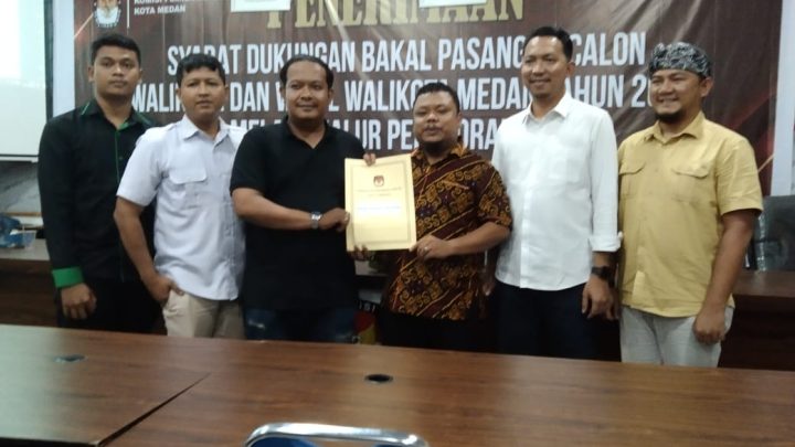 KPU Medan Nyatakan Tiga Paslon Wali Kota dan Wakilnya Penuhi Syarat Ikut Pilkada 2024
