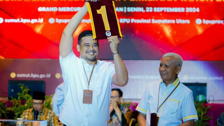 Dapat Nomor Urut 1,  Bobby-Surya Paparkan Program Bela Rakyat Kecil