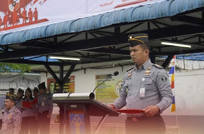 Rutan Kelas I Medan Gelar Upacara Hari Kesaktian Pancasila Rutan Kelas I Medan Gelar Upacara Hari Kesaktian Pancasila