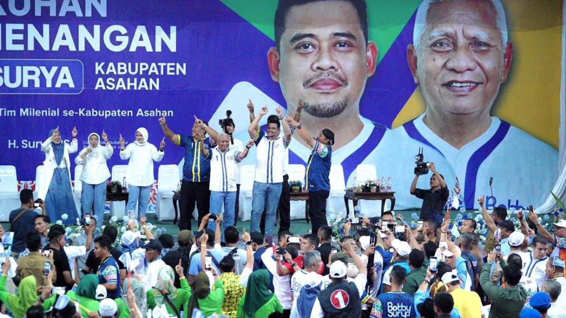 Bobby-Surya Optimis Menang 80 Persen Bobby-Surya Optimis Menang 80 Persen