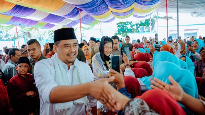Bobby Nasution Peringati Hari Santri Nasional di Labusel