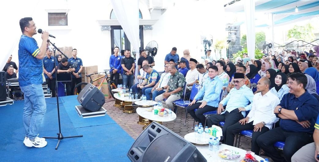 Bobby Nasution Kritisi Jalan Rusak di Langkat