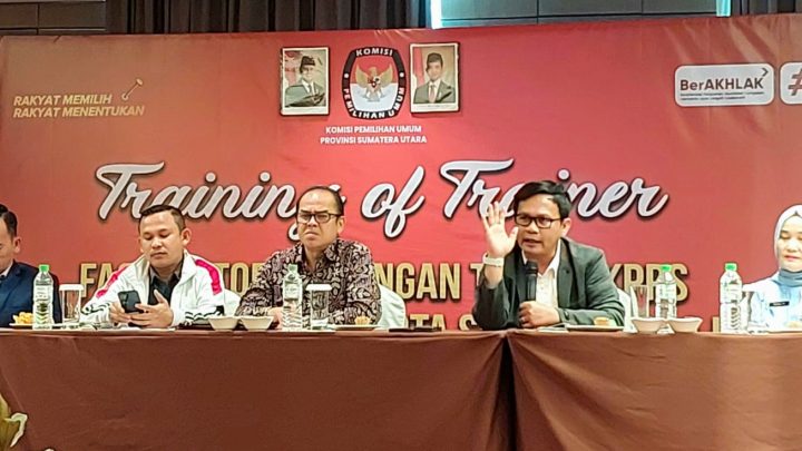 KPU Sumut Gelar Training of Trainer, Siapkan KPPS di Seluruh Kabupaten dan Kota