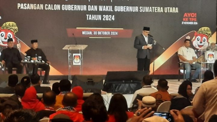 KPU Sumut Gelar Debat Publik Pertama, Agus Arifin : Ini Bakal Jadi Referensi Masyarakat Memilih di Pilkada 2024