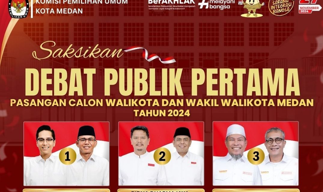 KPU Kota Medan Gelar Debat Publik Pertama, Besok KPU Kota Medan Gelar Debat Publik Pertama, Besok