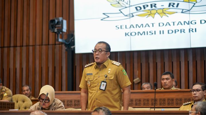 Plt Wali Kota Hadiri Raker dan RDP Persiapan Pilkada Serentak 2024 Bersama Komisi I DPR RI