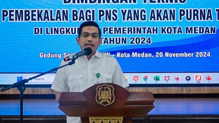 Ratusan PNS Pemko Medan Ikut Bimtek Pembekalan Jelang Purna Tugas