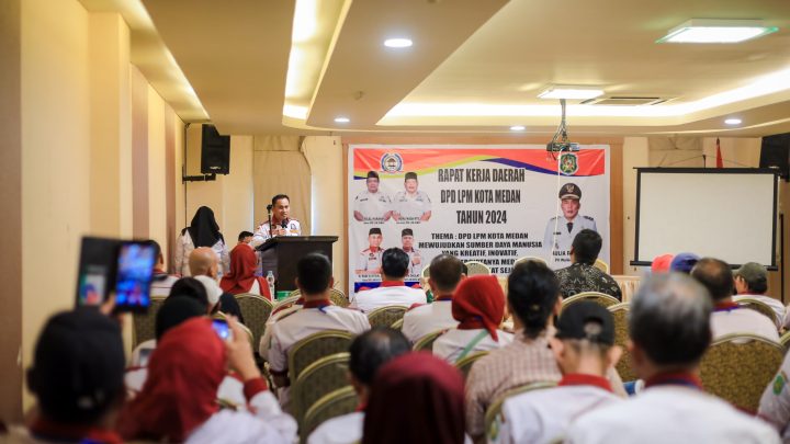 LPM Kota Medan Gelar Rakerda, Ini Harapan Pemko Medan