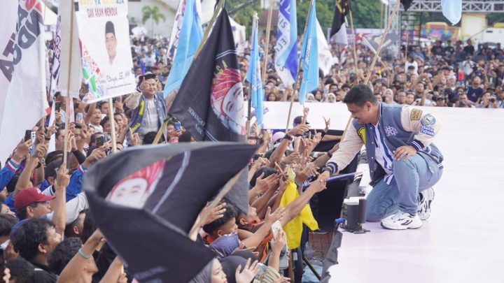 Kampanye Akbar Bobby-Surya Gelorakan Semangat Bersama Membangun Sumut