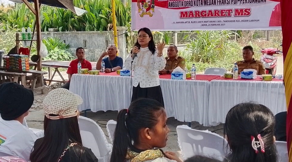 Gelar Reses II TA 2025, Margaret MS Ajak Warga Manfaatkan Program Kuliah Gratis