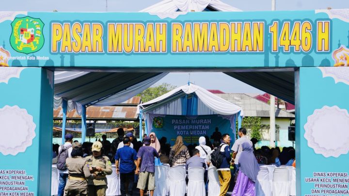 Sambut Ramadan dan Idul Fitri 1446 H, Pemko Medan Gelar Pasar Murah