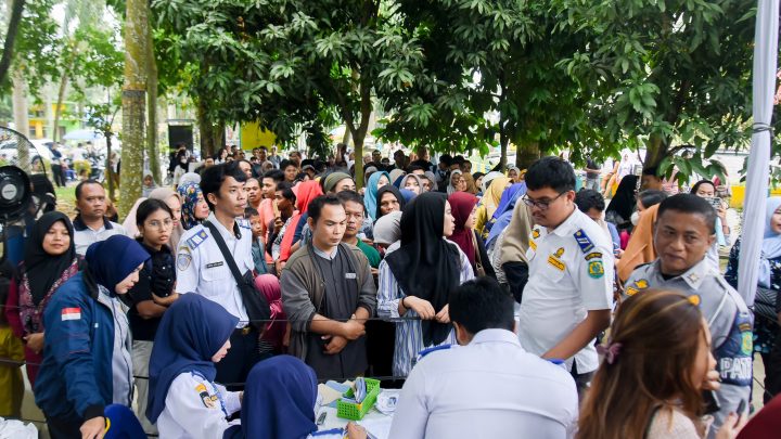 Wakil Wali Kota Medan, Zakiyuddin Tinjau Pendaftaran Mudik Gratis Pemko Medan 2025