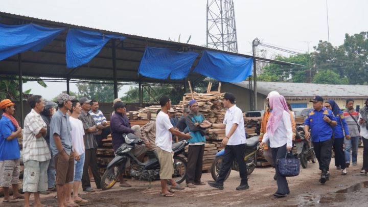 Wali Kota Tebing Tinggi Tinjau Lokasi Kebakaran : Semoga Tabah dan Sabar