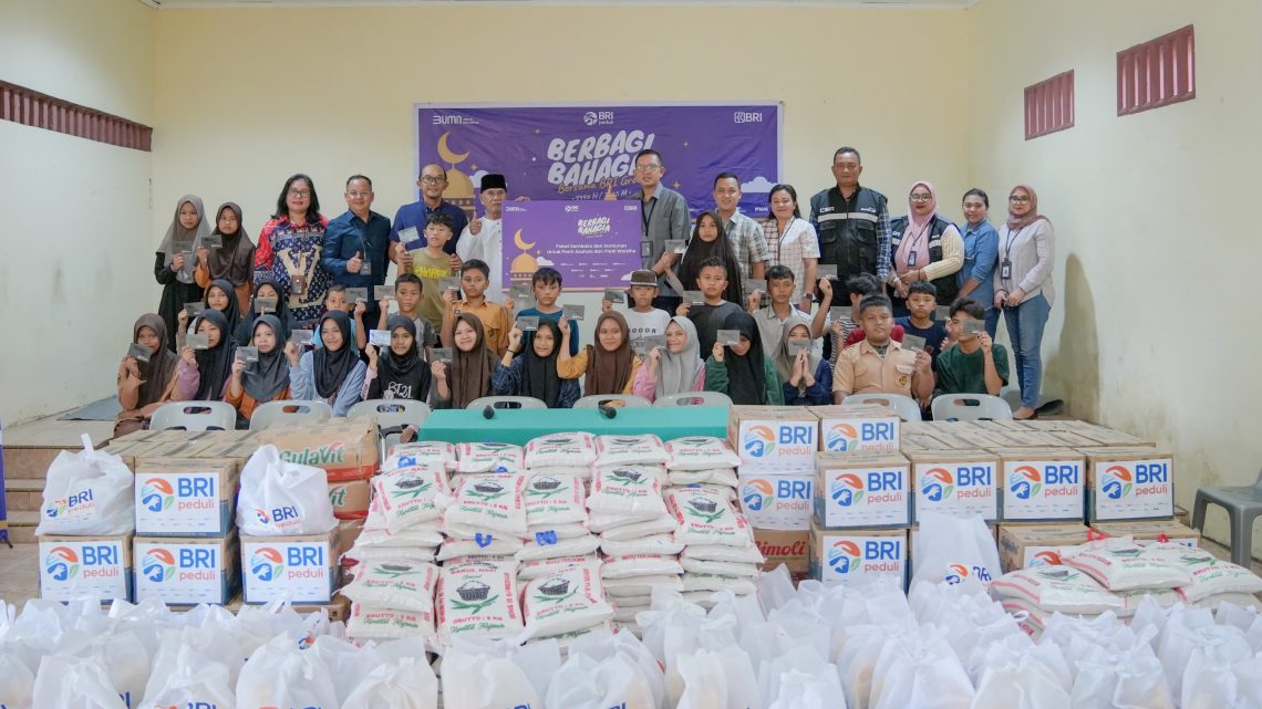 BRI Regional Office Medan Bersama BRI Group Salurkan 2.140 Paket Sembako di Bulan Ramadan BRI Regional Office Medan Bersama BRI Group Salurkan 2.140 Paket Sembako di Bulan Ramadan