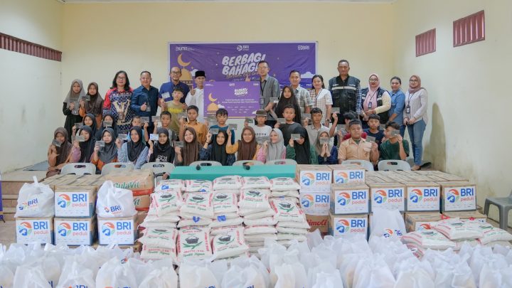 BRI Regional Office Medan Bersama BRI Group Salurkan 2.140 Paket Sembako di Bulan Ramadan