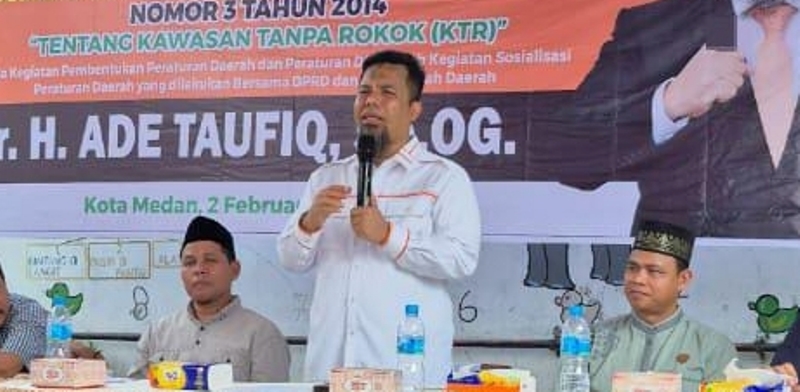 dr. Ade Taufiq Ingatkan Bahaya Rokok Karena Mengandung Karbon Monoksida