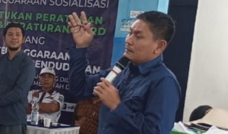 Lagi, Edi Saputra Ingatkan Warga Lengkapi Dokumen Adminduk