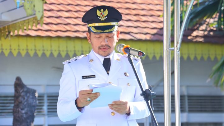Pimpin Upacara Peringatan Hari OTDA 2025, Wali Kota Tebing Tinggi : Pusat dan Daerah Bersinergi Bangun Nusantara
