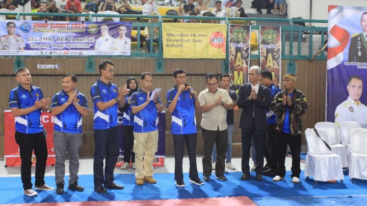 Dojang Berastagi Juara Umum Taekwondo Championship BNNP Sumut 2025
