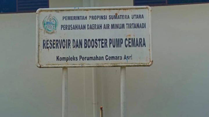 Tingkatkan Kualitas Air, Perumda Tirtanadi Cuci Reservoir Booster Pump Cemara