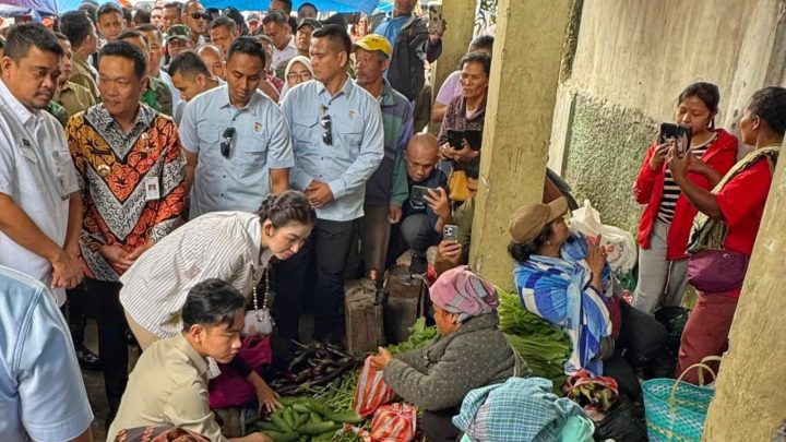 Bobby Nasution Dampingi Wapres RI Tinjau Puskesmas dan Pasar di Dolok Sanggul