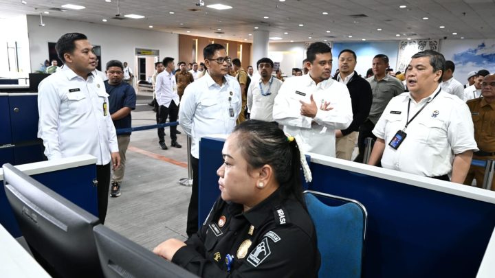 Bobby Nasution Puji Fasilitas Autogate dan PMI Lounge Bandara Kualanamu