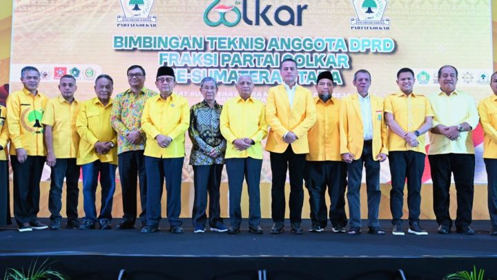 Wagub Sumut Sampaikan 4Pesan kepada Kader Golkar