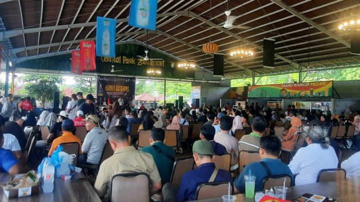 1.300 Orang Ramaikan Family Gathering PWI Sumut di Central Park Zoo
