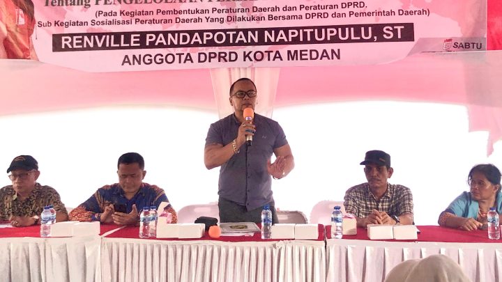 Guru Protes Tempat Buang Sampah di Dekat SDN 060885 Padang Bulan