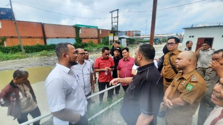 Komisi IV Sidak SPBU Simpang Pintu Tol Belawan Diduga Bermasalah Izin