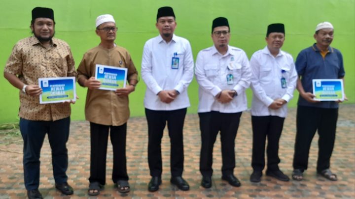 Idul Adha 2025, Perumda Tirtanadi Serahkan 12 Hewan Qurban ke Masjid Sekitar IPAM dan IPAL