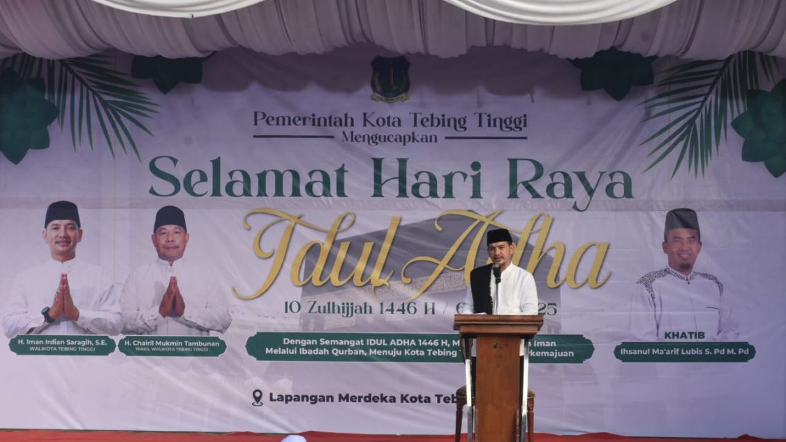Pawai Takbir dan Pemotongan Hewan Kurban Semarakkan Idul Adha 2025 di Tebing Tinggi Pawai Takbir dan Pemotongan Hewan Kurban Semarakkan Idul Adha 2025 di Tebing Tinggi
