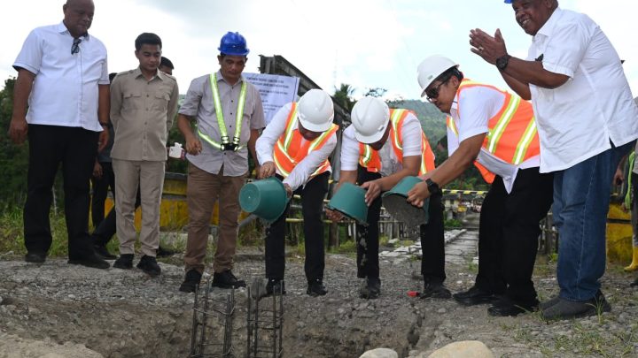 Bobby Nasution Akan Buat Jembatan Idano Noyo Setara Jembatan Nasional dan Rampung Akhir Tahun