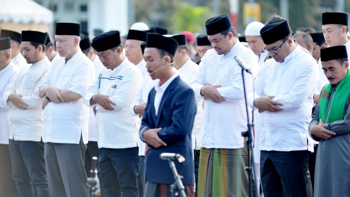 Bobby Nasution dan Surya Shalat Idul Adha Bersama Ribuan Masyarakat Deliserdang