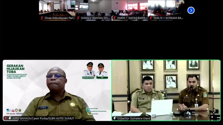 Gubernur Bobby Nasution Ajak Siswa Sumut Bangga dengan Danau Toba