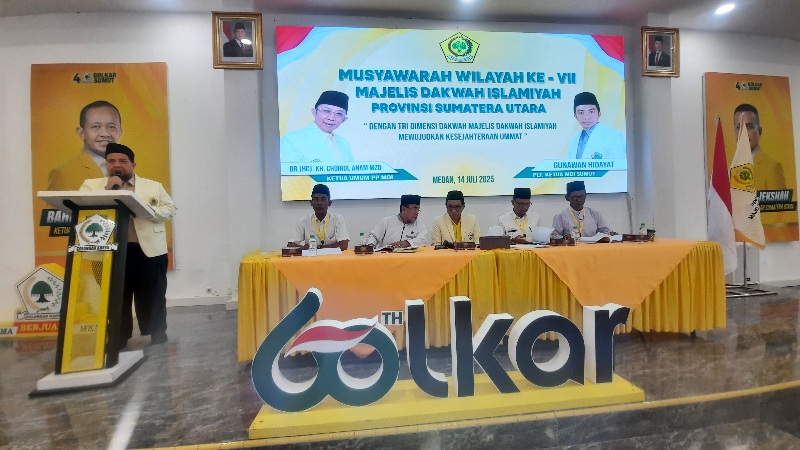 Terpilih Secara Aklamasi, M Ichwan Husein Nasution Siap Kibarkan Panji MDI Sumut Hingga ke Pelosok Provinsi Terpilih Secara Aklamasi, M Ichwan Husein Nasution Siap Kibarkan Panji MDI Sumut Hingga ke Pelosok Provinsi