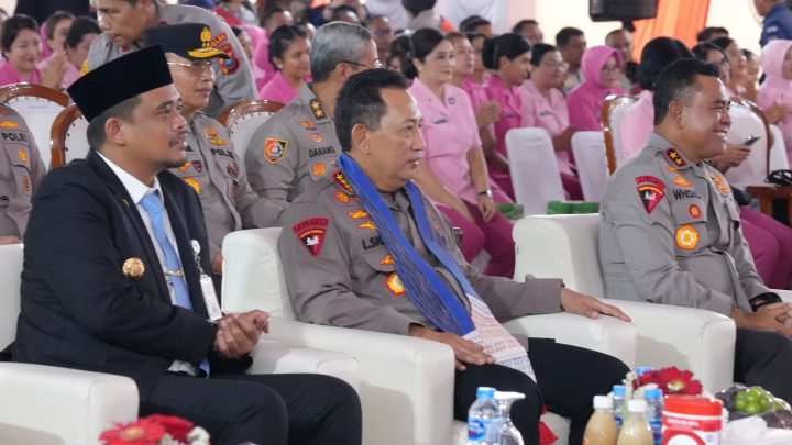Bobby Nasution Dampingi Kapolri Groundbreaking 29 Dapur Dukung MBG