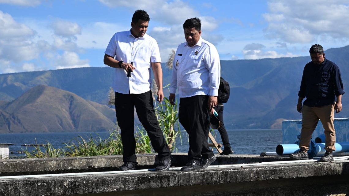 Tinjau Reservoir Tirtanadi Cabang Samosir, Bobby Nasution Akan Tingkatkan Kualitas Air Bersih untuk Masyarakat