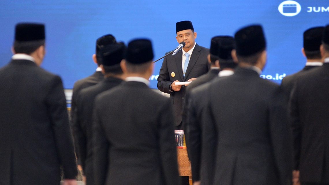 Lantik 60 Pejabat, Gubernur Sumut Bobby Nasution Minta Empat Hal Ini Lantik 60 Pejabat, Gubernur Sumut Bobby Nasution Minta Empat Hal Ini