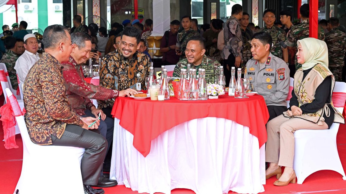 Bobby Nasution Apresiasi Kodam I/BB Selalu Hadir Bantu Pemprov Sumut Membangun Daerah