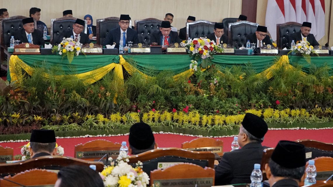 Rapat Paripurna, Wali Kota Medan Paparkan Capaian 100 Hari Kerja