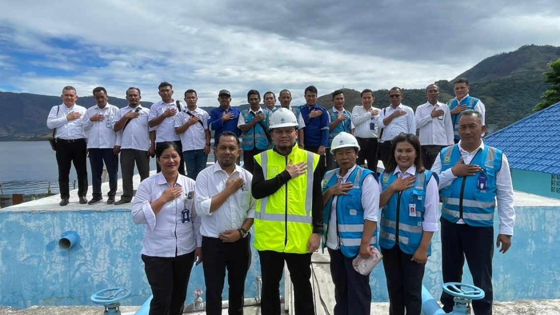 Wujudkan Harapan Gubsu Bobby Nasution,Plt Dirut Perumda Tirtanadi Berjibaku Atasi Gangguan Pelayanan Air Minum di Samosir