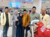 Jelang Muswil MDI Sumut 2025, Ichwan Husein Nasution Sambut Kehadiran Ketum MDI di Bandara KNIA