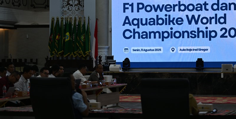 Pemprov Sumut Pastikan Kesiapan Aquabike dan F1 Powerboat 2025